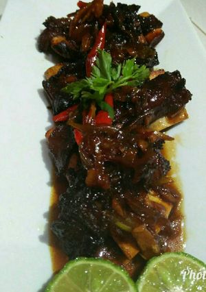 Foto resep Iga Goreng saus Kecap