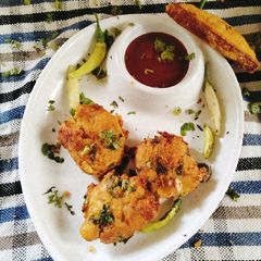 A picture of Poha cutlet ❤️😋/ poha patties.