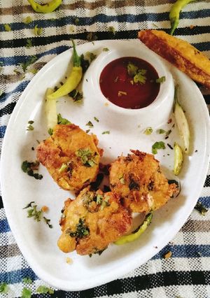 A picture of Poha cutlet ❤️😋/ poha patties.