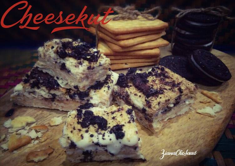 Resepi Cheesekut 3 rasa yang Sedap