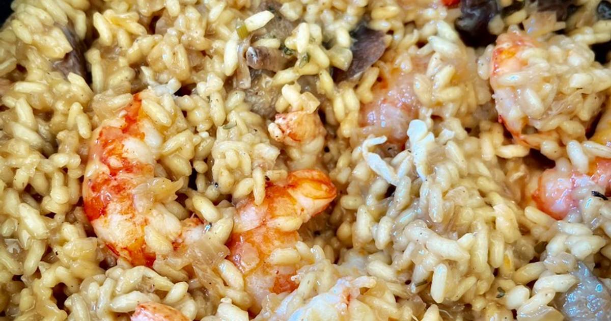 265 recetas muy ricas de risotto de mariscos compartidas por cocineros