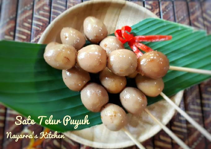 Sate Telur Puyuh