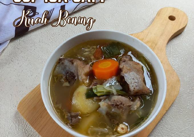 Resep Sop Iga Sapi Kuah Bening Oleh Rrrsuryaaaa Cookpad