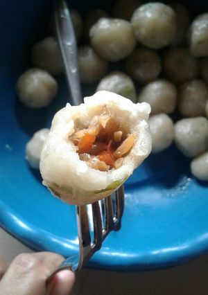 Foto resep Cilok isi tempe pedas manis