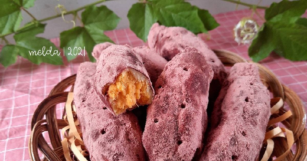 Resep Korean Sweet Potato Bread part 2 🍠🍠🍠 oleh melda yanti Cookpad