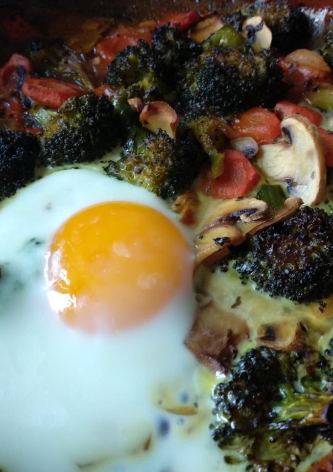 Una foto de Verduras al horno