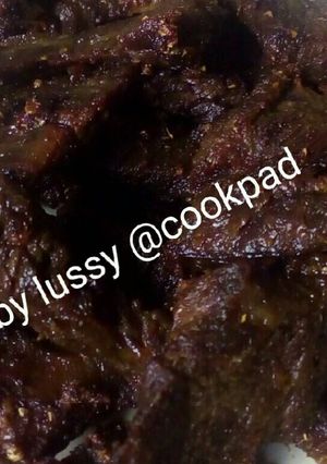 Foto resep Gepuk daging sapi