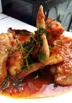 Foto resep Ayam Rica Daun Kemangi