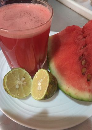 A picture of Watermelon drink#Abuja.