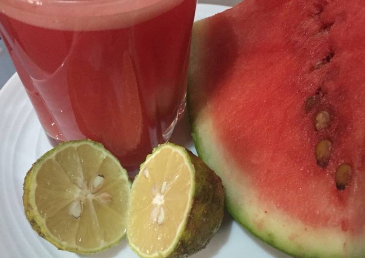 Easiest Way to Make Homemade Watermelon drink#Abuja