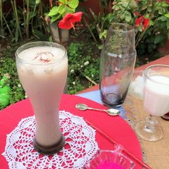Homemade Thandai Powder|Vodka Paan Thandai for Holi A picture of Homemade Thandai Powder|Vodka Paan Thandai for Holi.