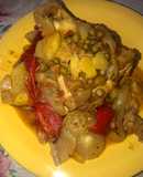 Pollo a la portuguesa