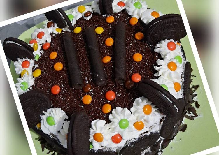 Langkah Mudah untuk Membuat Cake Chacha Oreo Anti Gagal