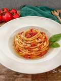 Amatriciana η απόλυτη μακαρονάδα με ζυμαρικά Bucatini 🍝