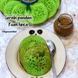 Serabi pandan kuah kinca
