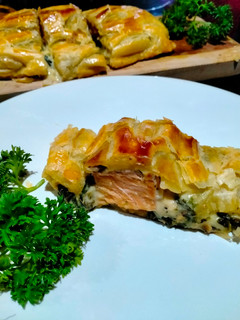 Foto resep Salmon En Croute