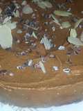 Torta de chocolate con calabaza y frutos secos
