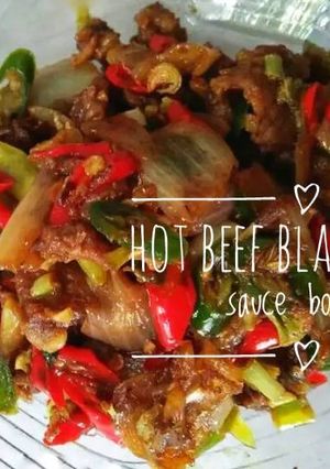 Foto resep Hot Beef Blackpaper with Sauce Bombay Simpel