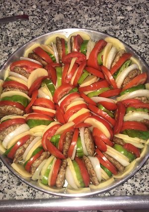 صورة لوصفة صينية خضار مع لحمة