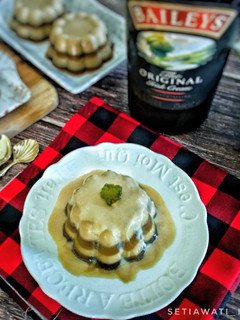 Foto resep Coffee Cream Pudding with Bailey's Vla 🍮