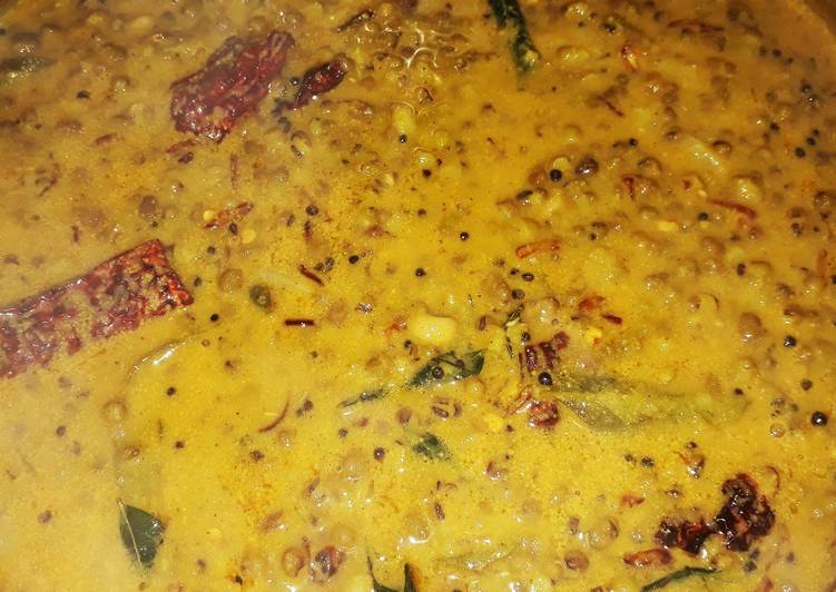 Recipe of Homemade Green gram curry(kerala cherupayar curry)