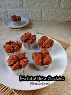 Foto resep Bolu Kukus Mekar Chocolatos (Gluten Free)