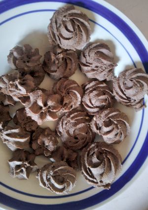 Una foto de Galletitas de chocolate sin gluten