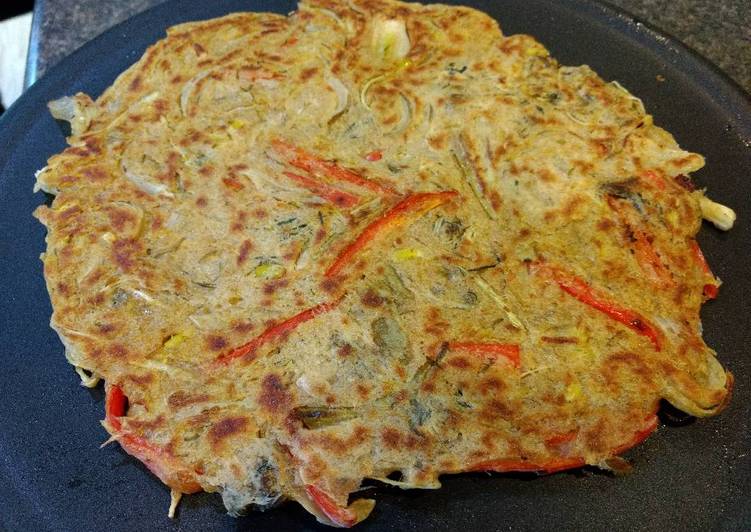 Recipe of Perfect Spring blossom and veggie pancake