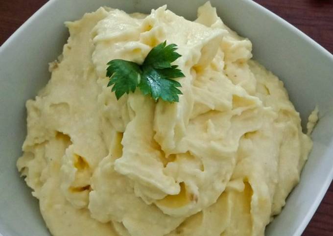 Resep Smashed Potato with Cheese