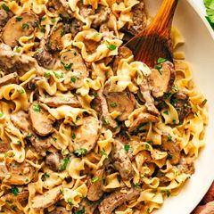 Beef Stroganoff A picture of Beef Stroganoff.
