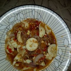 A picture of Miyar dafaffen kwai.