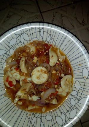 A picture of Miyar dafaffen kwai.