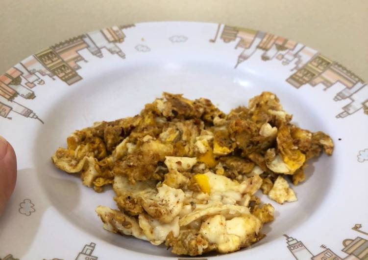 TELUR GORENG MODIF by irre_desirre