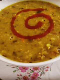 عکسی از دستور سوپ جو