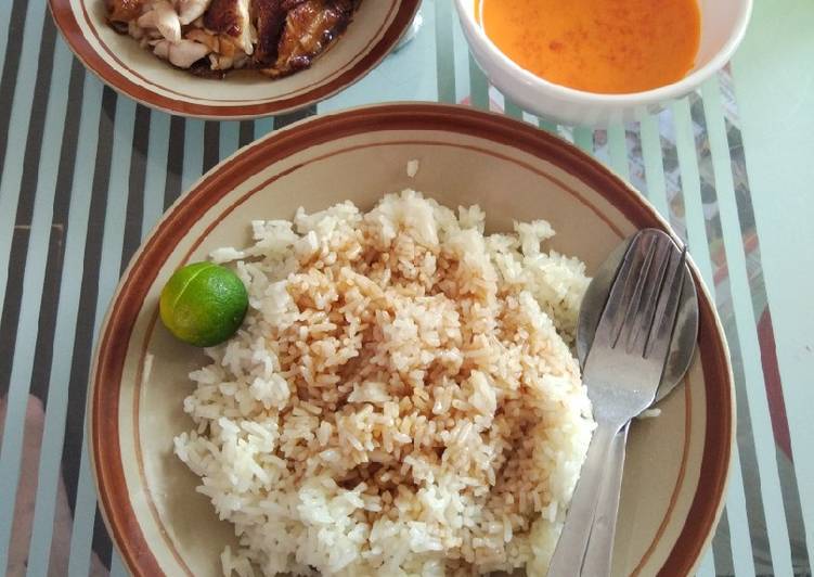 Cara Menyiapkan Nasi Ayam Hainan Super Enak