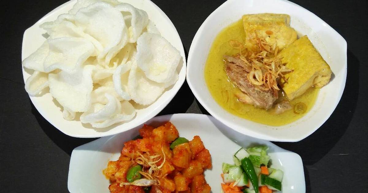 Resep Opor Ayam Dan Sambel Goreng Kentang Oleh Nida Salma Ruum Abdillah Cookpad