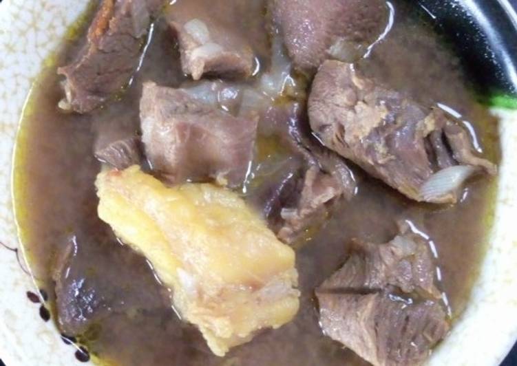 Recipe of Ultimate Goatmeat peppersoup Cooking Basics for Beginners