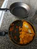 Pastel de Pollo y Calabaza en Sartén Doble