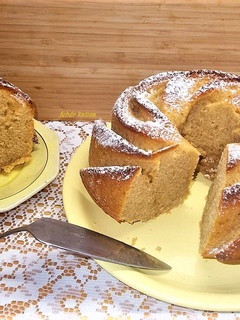 Sűrített tejes kávés kuglóf recept fotója