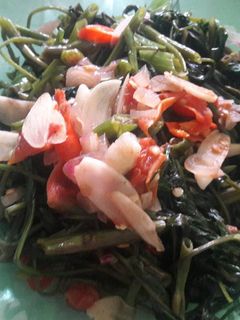 Foto resep Tumis kangkung pedas