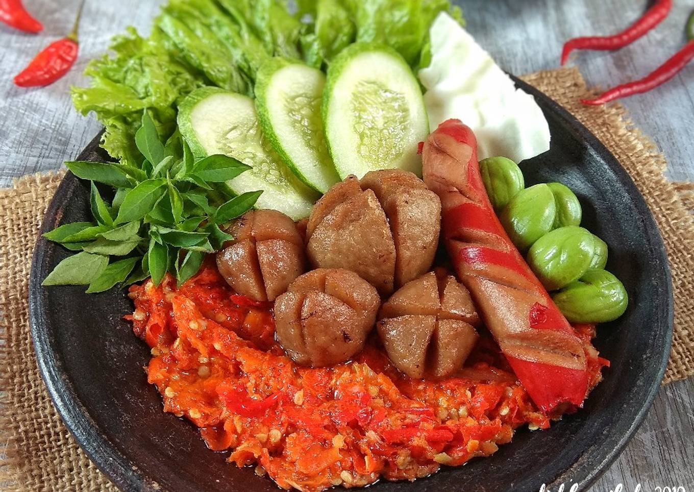 Penyetan Bakso Sosis