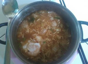 Foto resep Mie Seafood Gojuchang