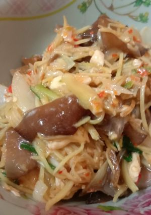 รูปของ ไก่ผัดขิง