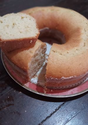 Una foto de Bizcochuelo de vainilla