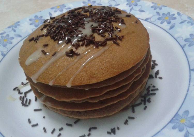 Pancake milo simpel