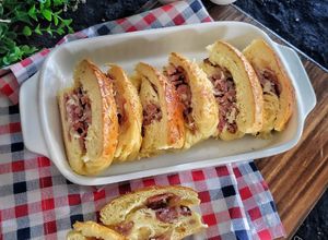 Foto resep Ham & Cheese Roll Bread🧀