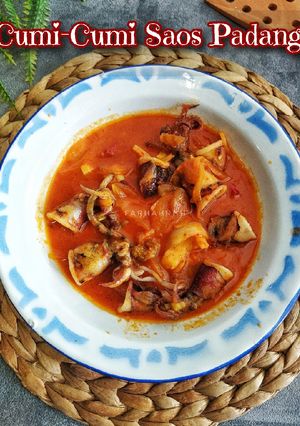 Foto resep Cumi-Cumi Saos Padang