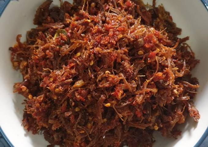 Daging Suwir Balado