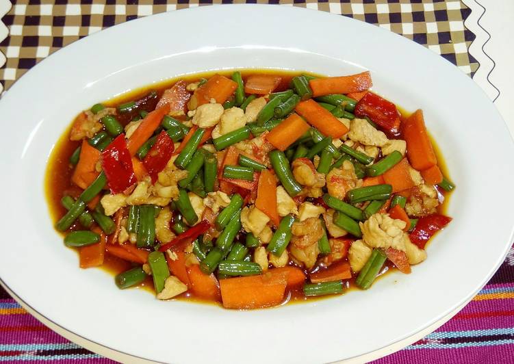 Cah Buncis Saos Tiram