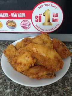Hình của món Cánh gà chiên xù.